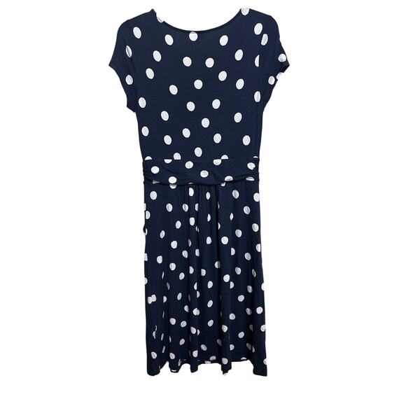 Boden Amelie Jersey Polka Dot Dress 6 L - Picture 4 of 4